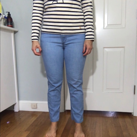 James Jeans Denim - Designer Brand James Skinny Cropped Jeans